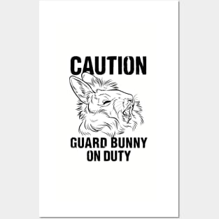 Bunny Guard Posters and Art